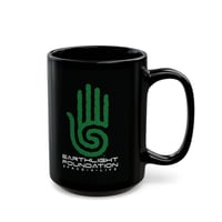 Image 1 of EarthLight Space for Life Large Black Mug (15oz)