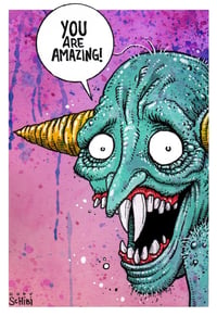 Image 5 of MONSTER AFFIRMATIONS art prints 