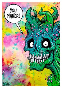Image 3 of MONSTER AFFIRMATIONS art prints 