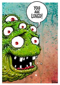 Image 2 of MONSTER AFFIRMATIONS art prints 