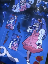 Image 2 of [umineko] azure detective sticker sheet