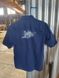 Image 1 of Blue Starfish Button up