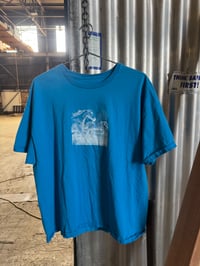 Light Blue Horse Tee
