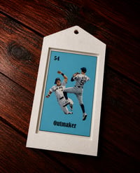 Image 5 of Set 2 - 2025 Lotería Dodgers Themed Ornaments/Gift Tag 