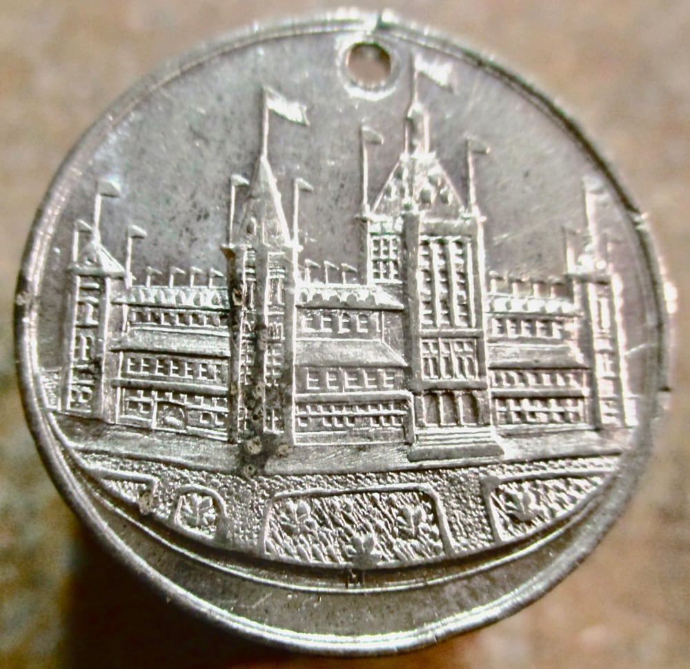 SO-CALLED DOLLAR MEDAL FROM THE 1889 "FAIR & EXPO" IN DETROIT
