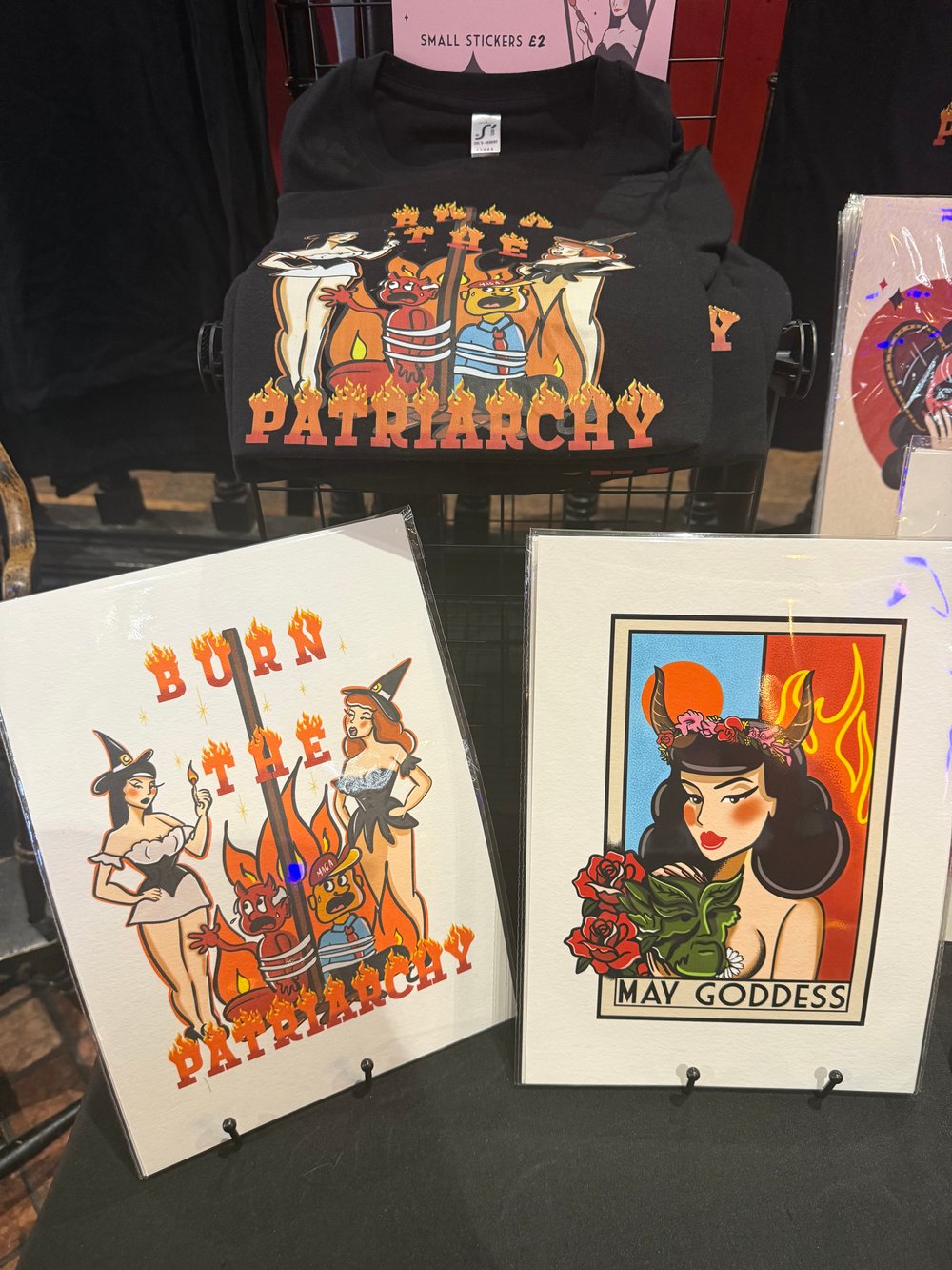 Image of Burn the Patriarchy print