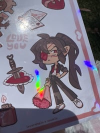 Image 2 of [original] date night sticker sheet