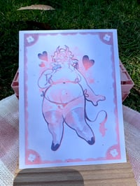 Image 1 of [risograph] hot cow club