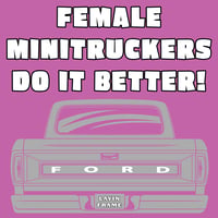 Female Minitrucker Banner