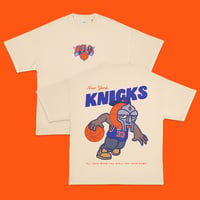 Image 1 of MFDOOM X KNICKS | ALL CAPS WHEN YOU SPELL THE TEAM NAME (PRE-ORDER)