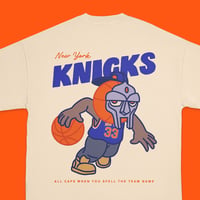 Image 3 of MFDOOM X KNICKS | ALL CAPS WHEN YOU SPELL THE TEAM NAME (PRE-ORDER)