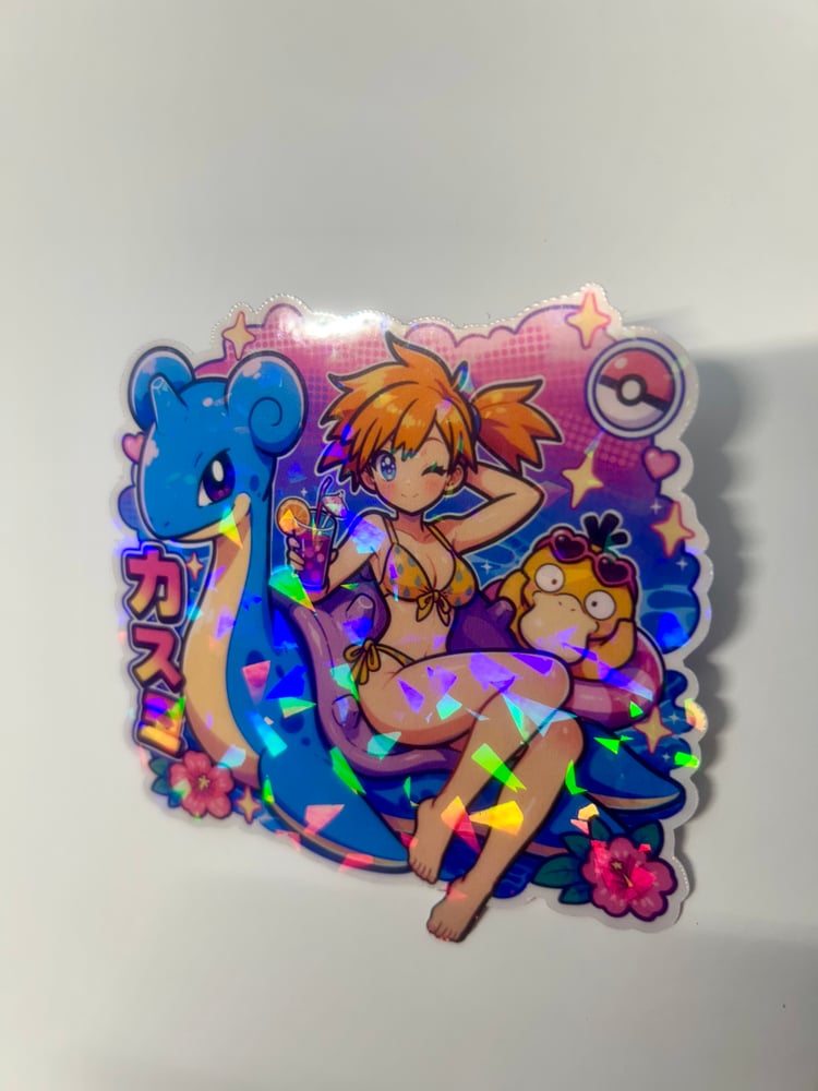 Image of 🌊 Just Add Water ✦ Holographic Sticker