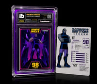 "Kanye West's Rappers League Card"