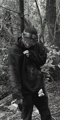 Image 3 of 2PRINT CUTED HOODIE