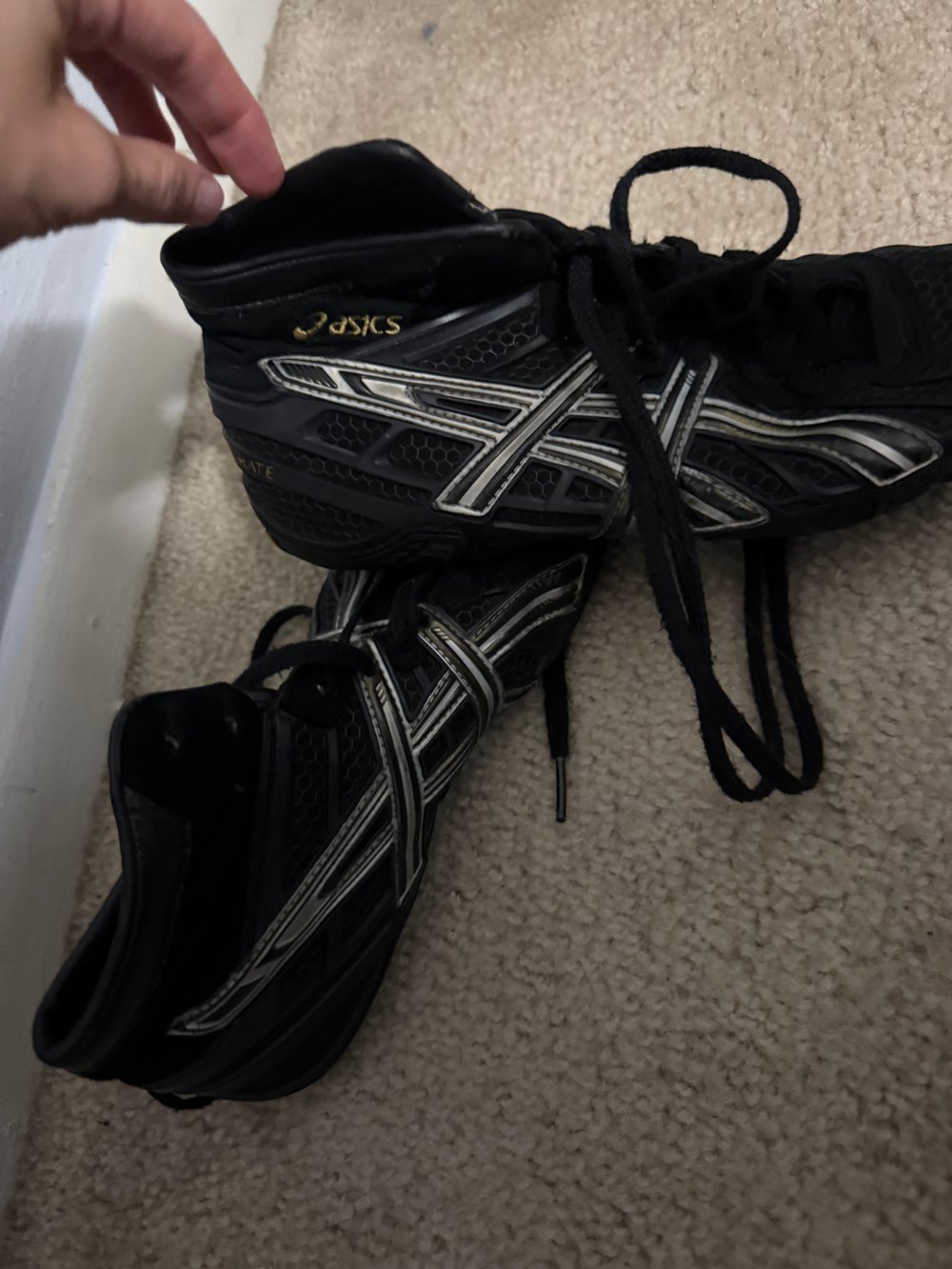 Image of RING WORN - ASICS WRESTLING SHOES