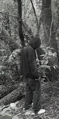 Image 4 of 2PRINT CUTED HOODIE