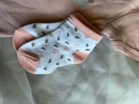 Image 3 of Duck Duck Goose Bodysuit/Mittens/Socks Set