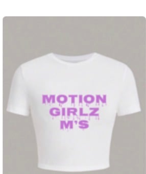 Image of Motion Girlz M Crop Top 