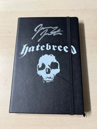 Hatebreed journal signed by Jamey Jasta