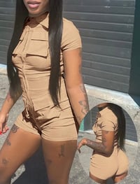 Image 2 of Fitted Cargo romper