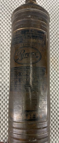 Image 3 of Antique (USA) Pyrene 1-Quart Brass Hand-Pump Fire Extinguisher - Used in Military Vehicles
