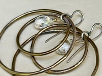 Image 11 of Water drop- brass and sterling/ n67