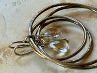 Image 2 of Water drop- brass and sterling/ n67