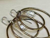 Image 15 of Water drop- brass and sterling/ n67
