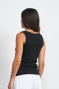 Image 3 of TOP TIRANTES NEGRO 