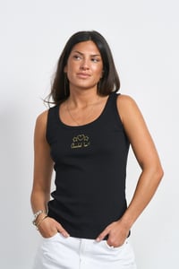 Image 1 of TOP TIRANTES NEGRO 