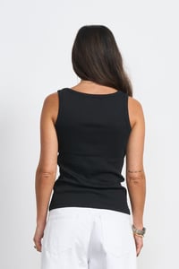 Image 6 of TOP TIRANTES NEGRO 