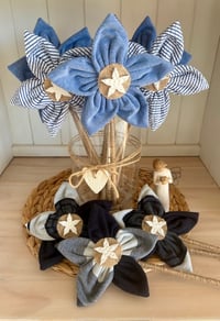 Image 1 of 💐 Custom Memory Flowers Created From Loved Ones’ |Polo Shirts