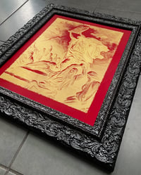 Image 2 of THE 11th COMMANDMENT • "Thou Shalt Not Covet Celebrity" • Unique Framed 1/1 Print 