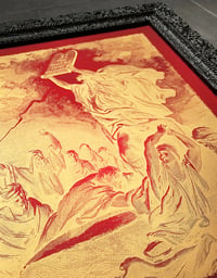 Image 4 of THE 11th COMMANDMENT • "Thou Shalt Not Covet Celebrity" • Unique Framed 1/1 Print 