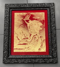 Image 1 of THE 11th COMMANDMENT • "Thou Shalt Not Covet Celebrity" • Unique Framed 1/1 Print 