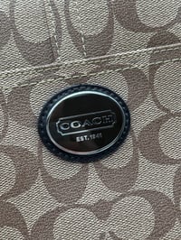 Image 3 of Coach Brown CC Black Leather Shoulder Bag