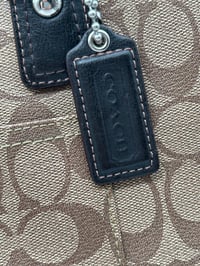 Image 6 of Coach Brown CC Black Leather Shoulder Bag