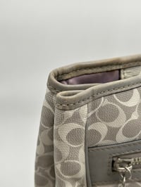 Image 7 of Coach CC Grey Canvas Shoulder/Top Handle Bag
