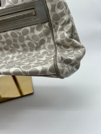 Image 15 of Coach CC Grey Canvas Shoulder/Top Handle Bag