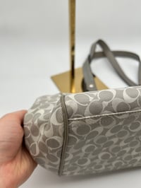 Image 16 of Coach CC Grey Canvas Shoulder/Top Handle Bag