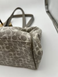 Image 17 of Coach CC Grey Canvas Shoulder/Top Handle Bag