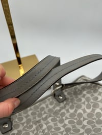 Image 9 of Coach CC Grey Canvas Shoulder/Top Handle Bag