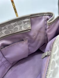 Image 21 of Coach CC Grey Canvas Shoulder/Top Handle Bag