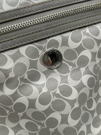 Image 3 of Coach CC Grey Canvas Shoulder/Top Handle Bag