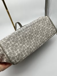 Image 18 of Coach CC Grey Canvas Shoulder/Top Handle Bag