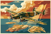Image 3 of Savoia Marchetti SM-84 stampa fine art