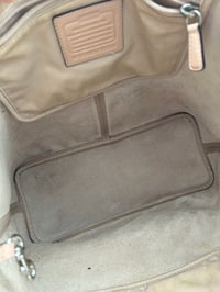 Image 18 of Coach Logo Beige PVC Tote Bag