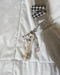 Image 2 of misc ribbon keychains