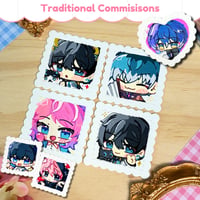 Image 1 of Traditional Acrylic Commissions!