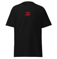 Image 3 of Nepali or Nepalese Tshirt Black/White 